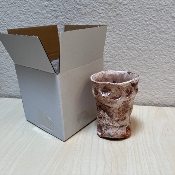 Ceramic Fine Art  Cup Hand-thrown. One of a Kind.Wabi Sabi. - Picture 6 of 8